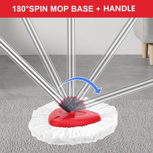 Red spin mop - mop, for