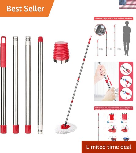 Pcs spin mop handle - mop,