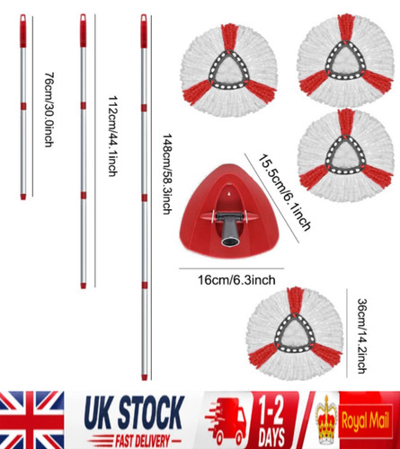 Replacement microfibre mop - replacement,